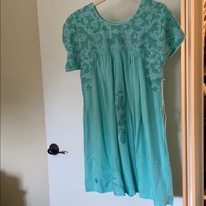 J. Marie dress NWT turquoise